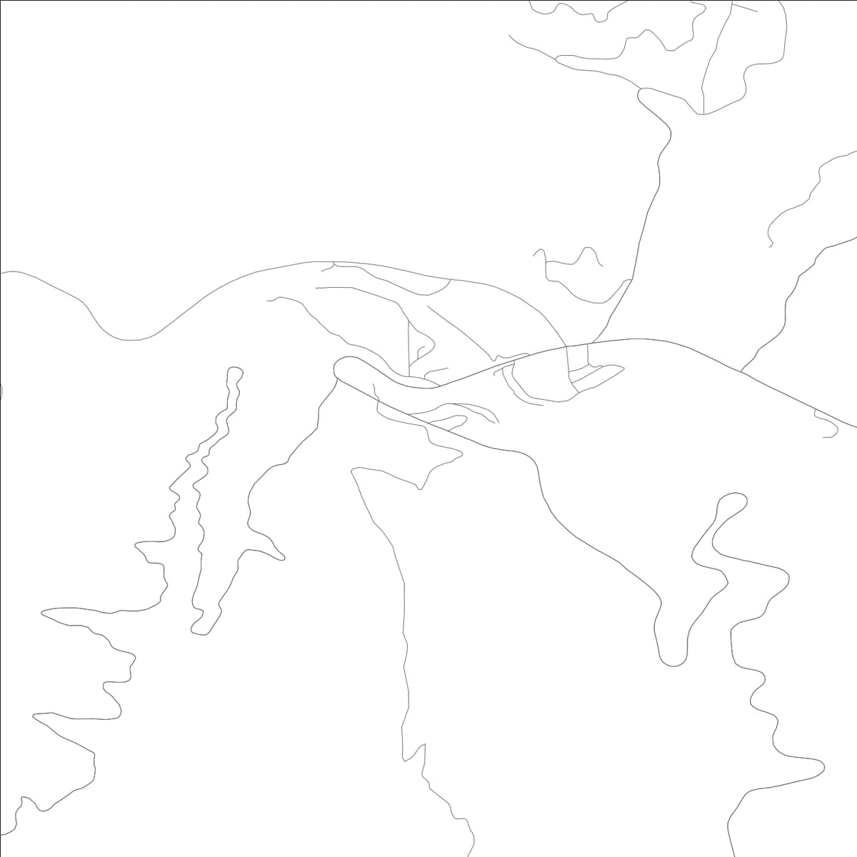 ROAD MAP OF LOWMAN, IDAHO BY MAPBAKES