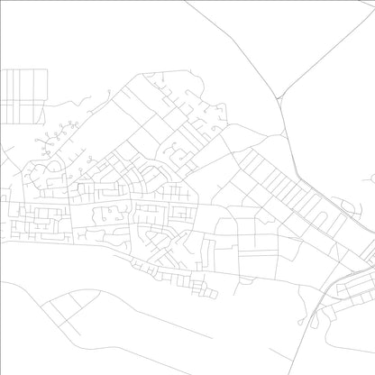 ROAD MAP OF SCHOFIELD BARRACKS, HAWAII BY MAPBAKES