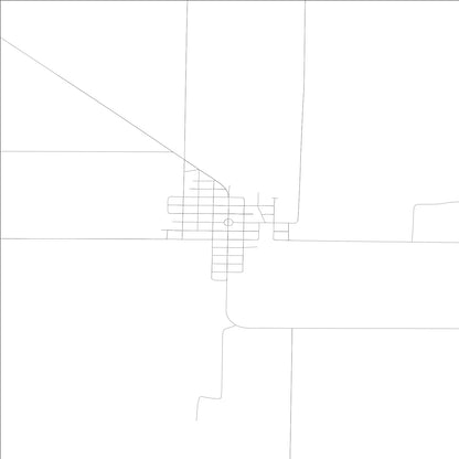 ROAD MAP OF TABLE GROVE, ILLINOIS BY MAPBAKES