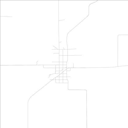 ROAD MAP OF TALLULA, ILLINOIS BY MAPBAKES