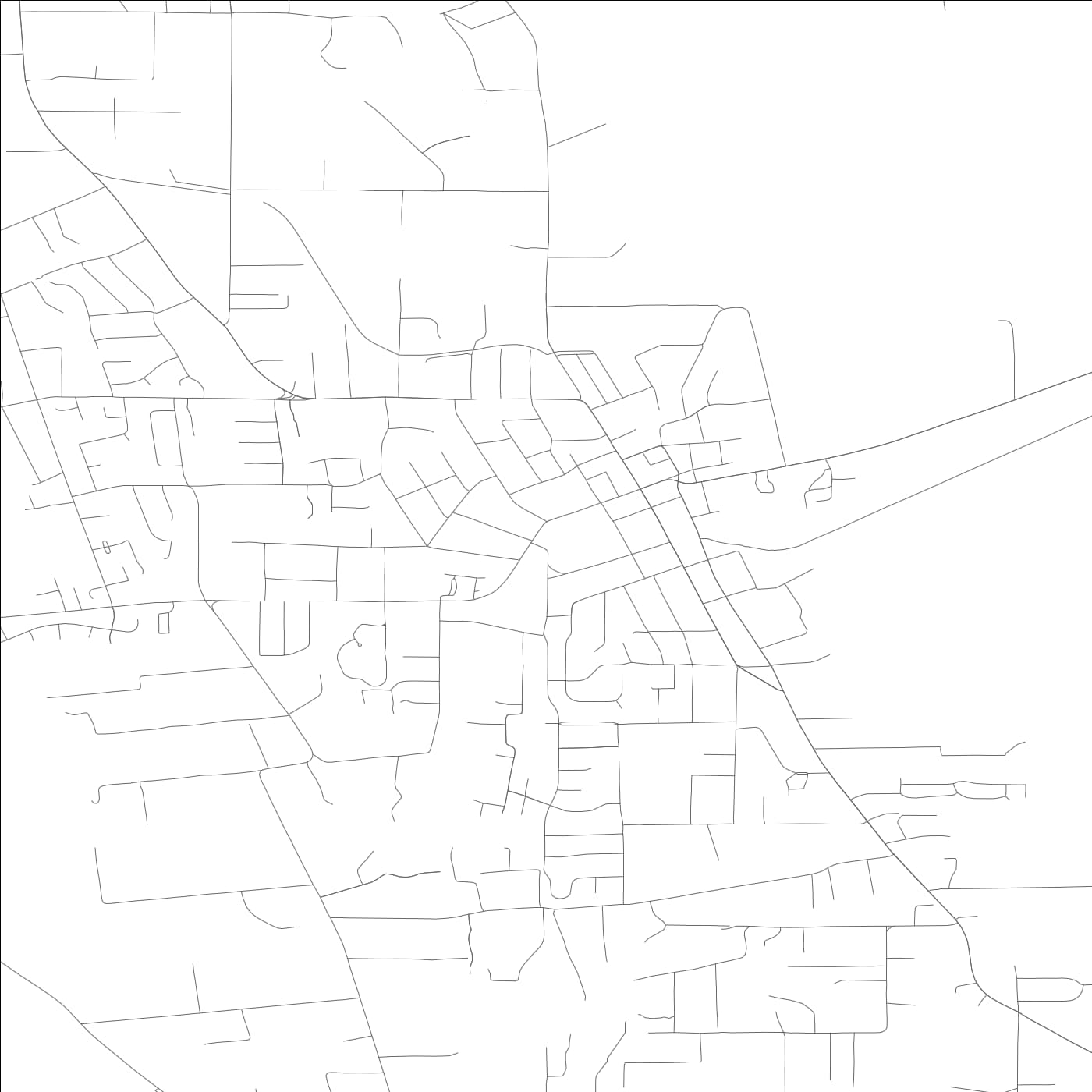 ROAD MAP OF SEBASTOPOL, CALIFORNIA BY MAPBAKES