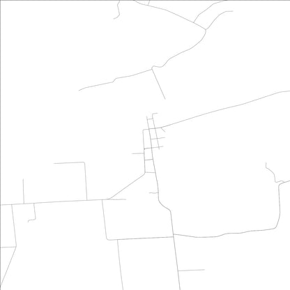 ROAD MAP OF CURDSVILLE, KENTUCKY BY MAPBAKES