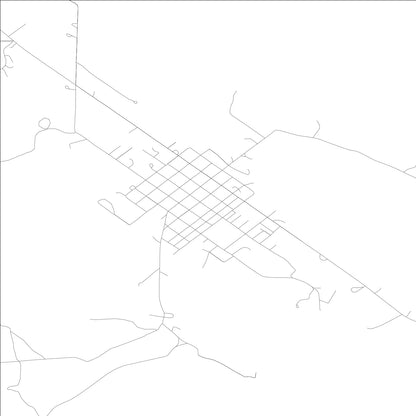 ROAD MAP OF MACKAY, IDAHO BY MAPBAKES