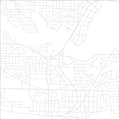 ROAD MAP OF CINCO BAYOU, FLORIDA BY MAPBAKES