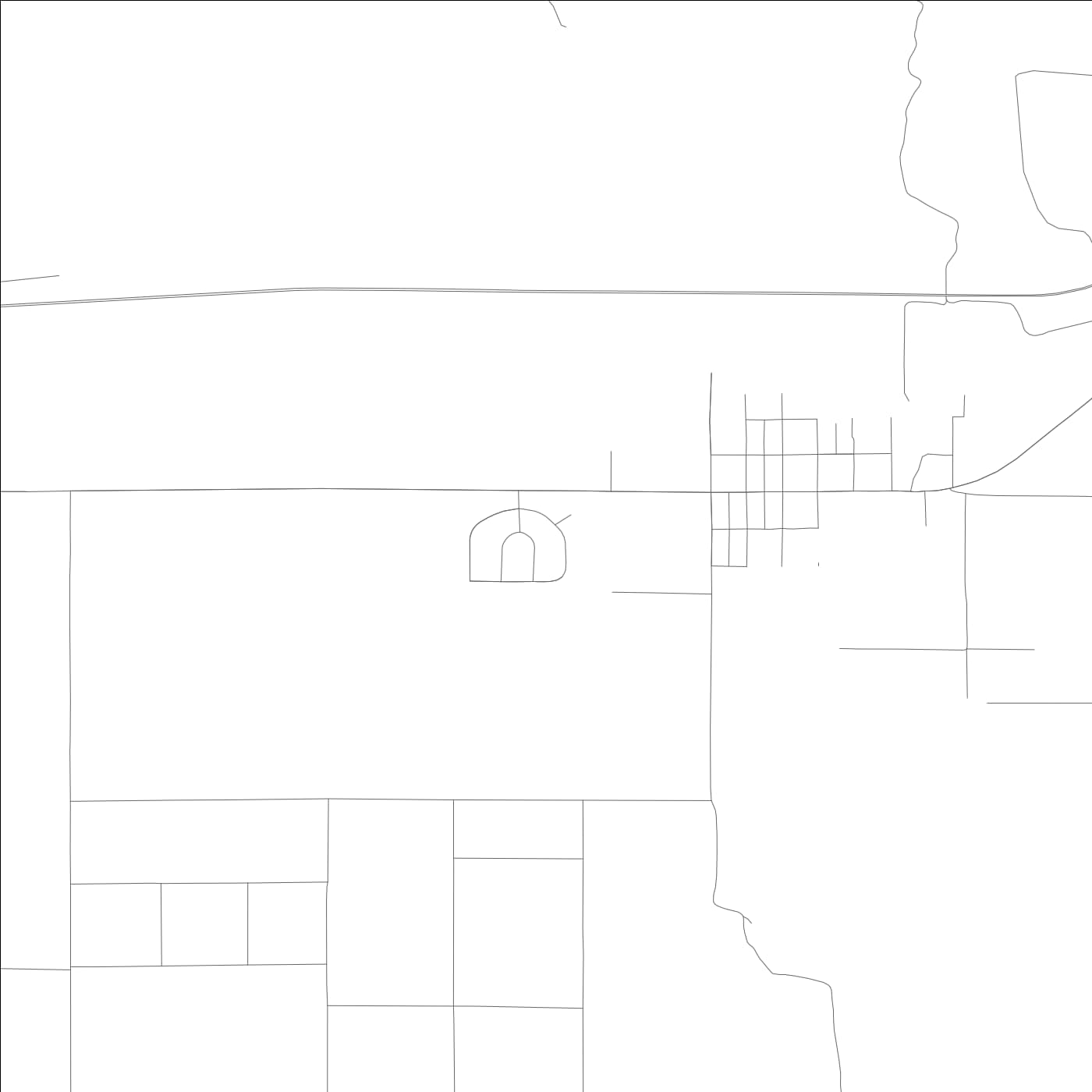 ROAD MAP OF SHANDON, CALIFORNIA BY MAPBAKES