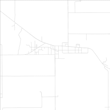 ROAD MAP OF THOMPSONVILLE, ILLINOIS BY MAPBAKES