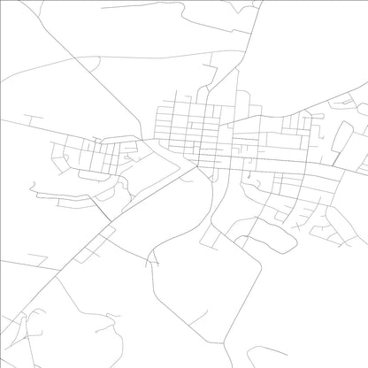 ROAD MAP OF CYNTHIANA, KENTUCKY BY MAPBAKES
