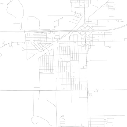 ROAD MAP OF TILTON, ILLINOIS BY MAPBAKES