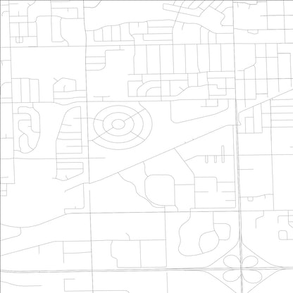 ROAD MAP OF TINLEY PARK, ILLINOIS BY MAPBAKES