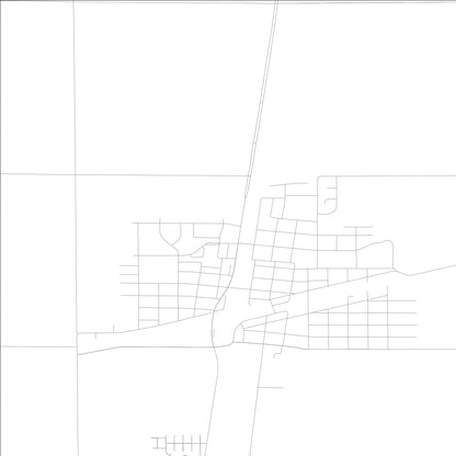 ROAD MAP OF TOLONO, ILLINOIS BY MAPBAKES