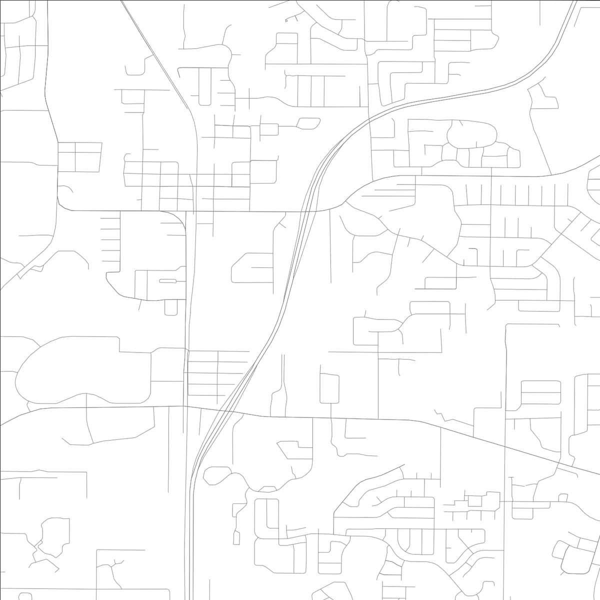 ROAD MAP OF CITRUS PARK, FLORIDA BY MAPBAKES