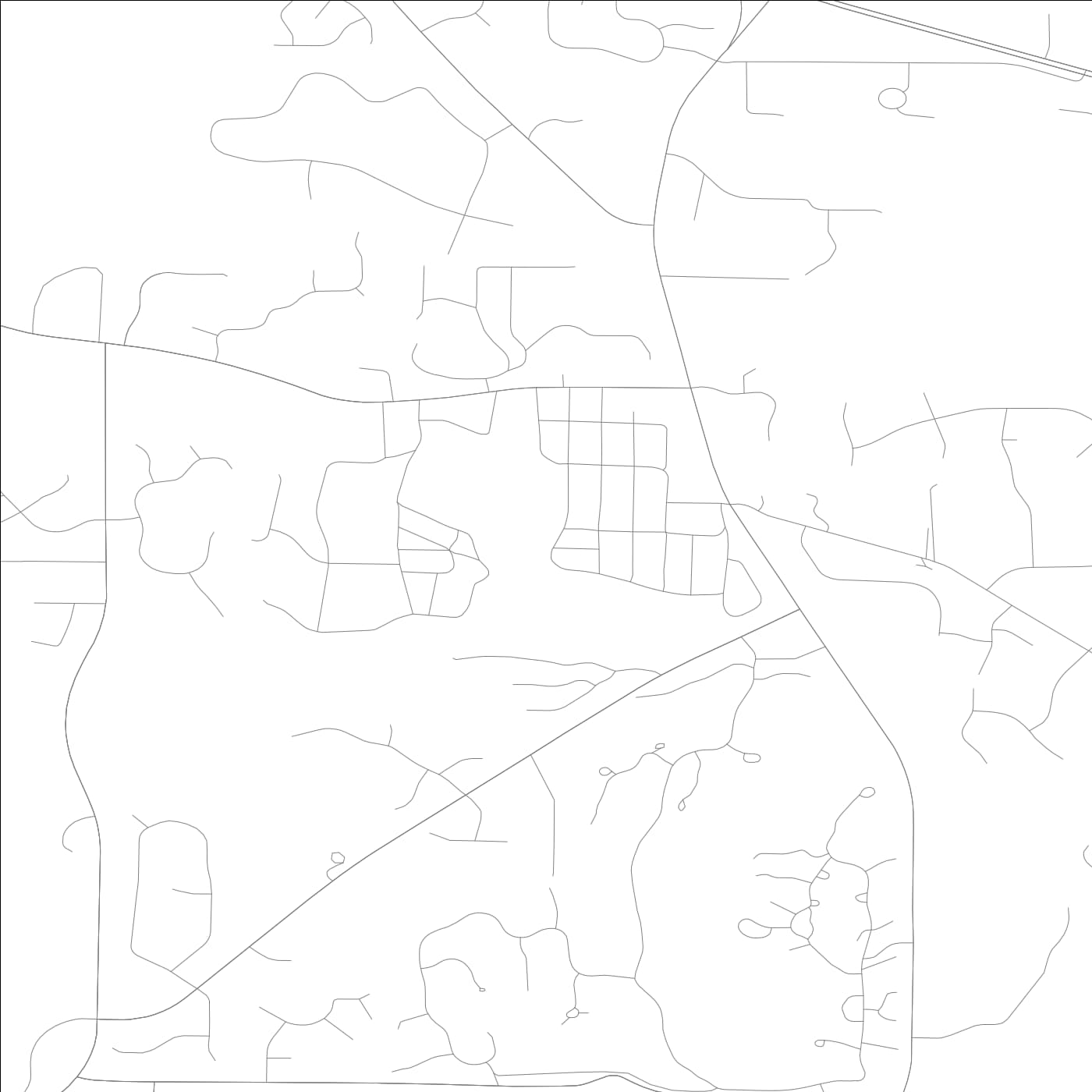 ROAD MAP OF TOWER LAKES, ILLINOIS BY MAPBAKES