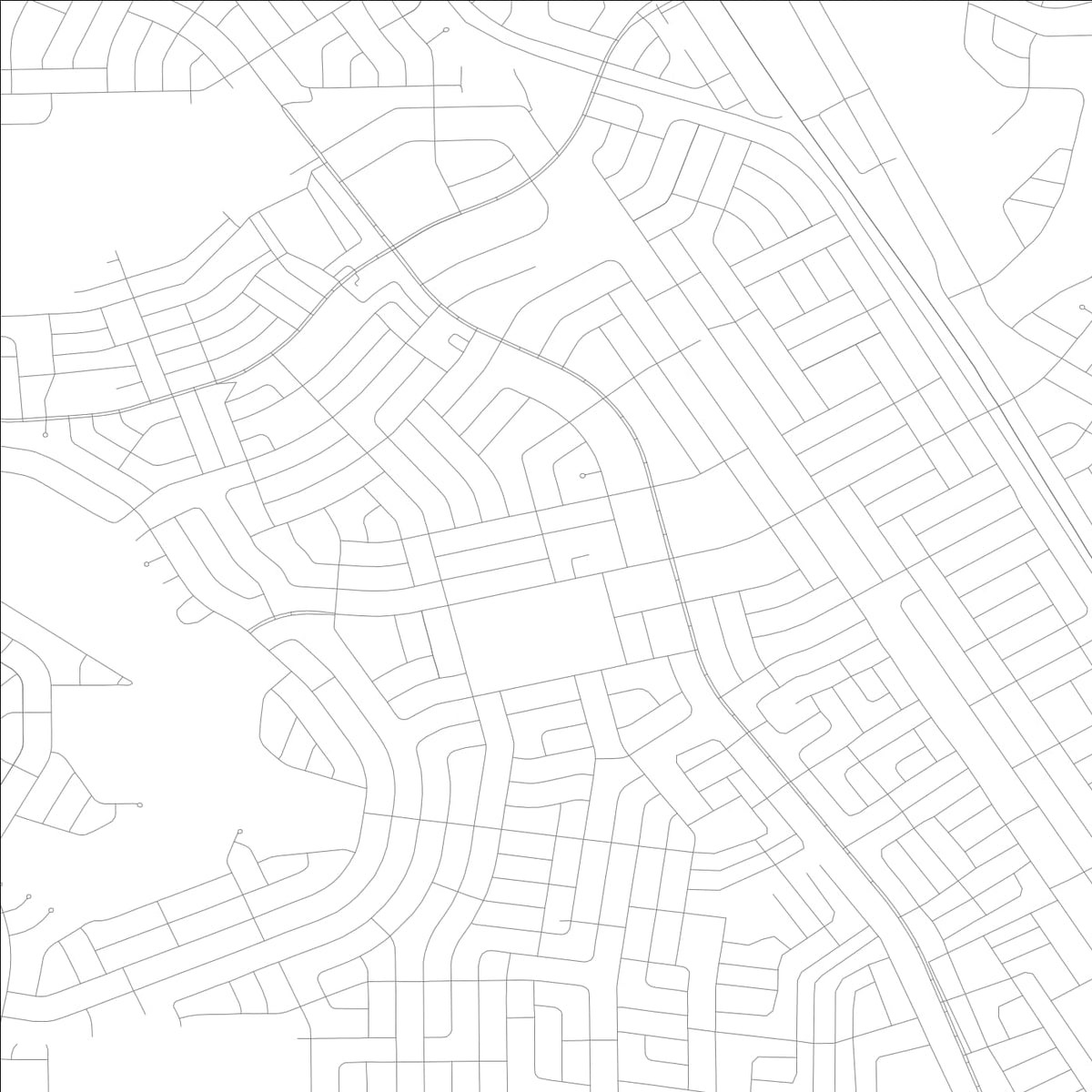 ROAD MAP OF CITRUS SPRINGS, FLORIDA BY MAPBAKES