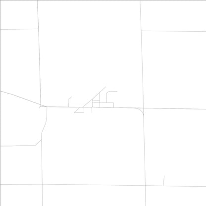 ROAD MAP OF TRIUMPH, ILLINOIS BY MAPBAKES