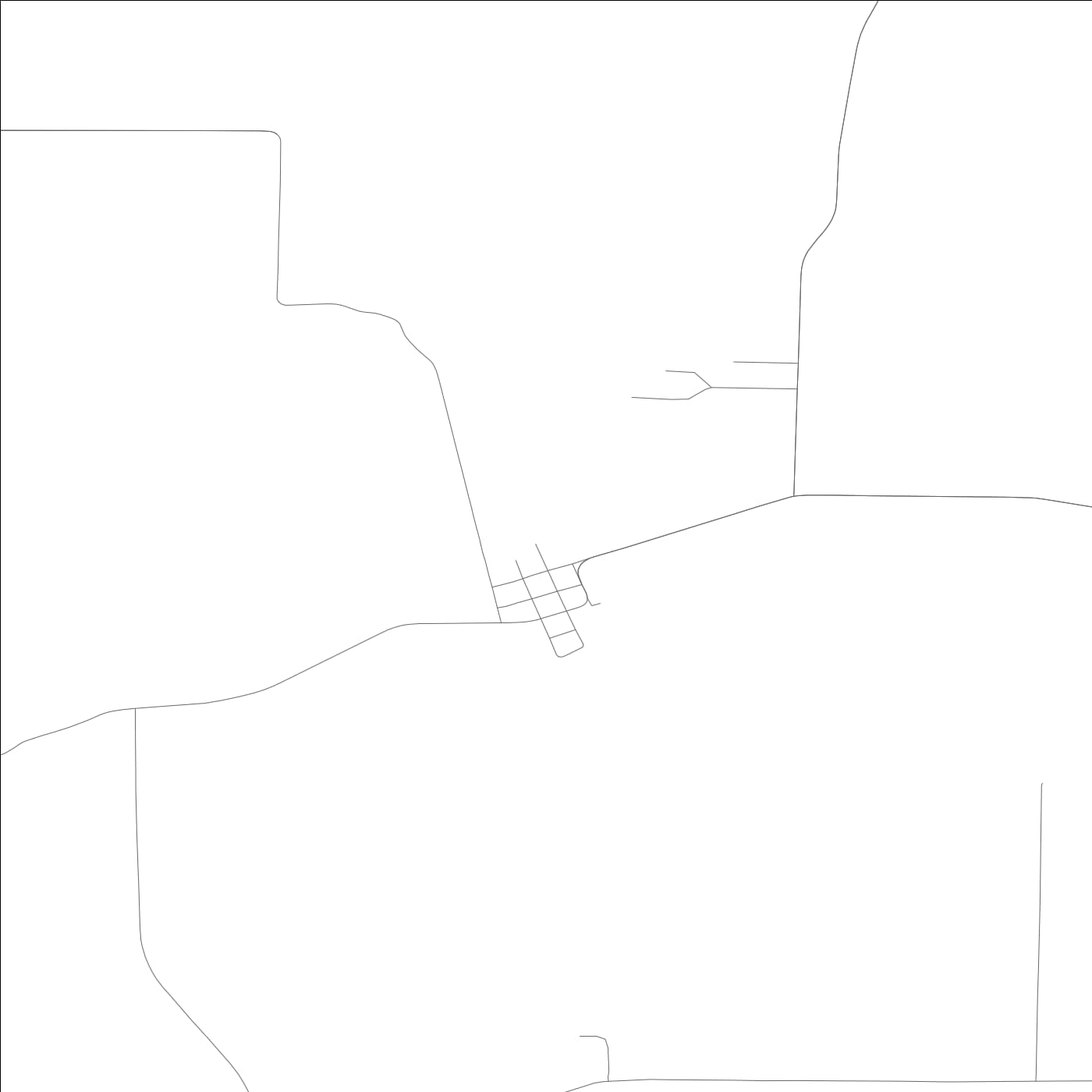 ROAD MAP OF SNELLING, CALIFORNIA BY MAPBAKES