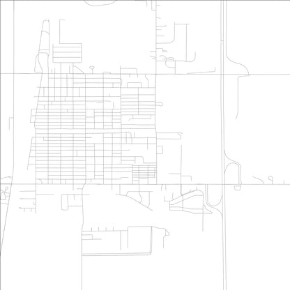 ROAD MAP OF TUSCOLA, ILLINOIS BY MAPBAKES