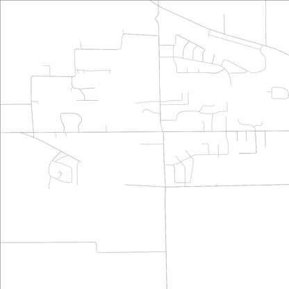 ROAD MAP OF TWIN GROVE, ILLINOIS BY MAPBAKES