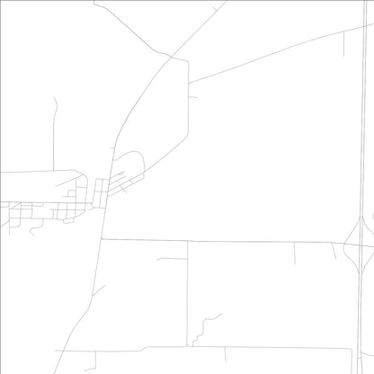 ROAD MAP OF ULLIN, ILLINOIS BY MAPBAKES