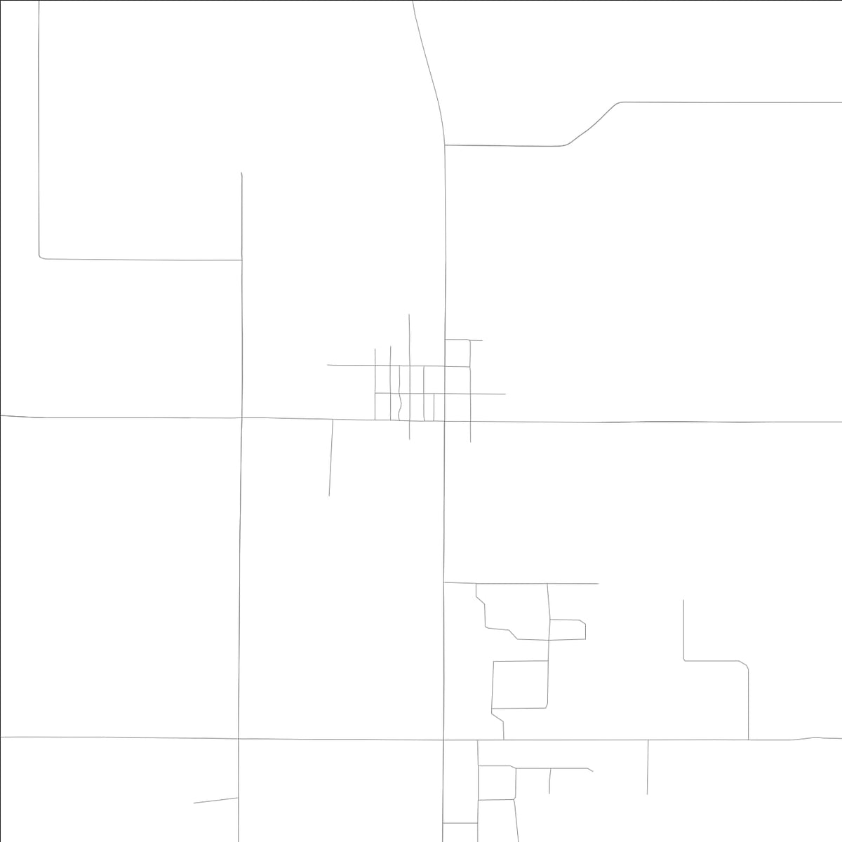 ROAD MAP OF VERNON, ILLINOIS BY MAPBAKES