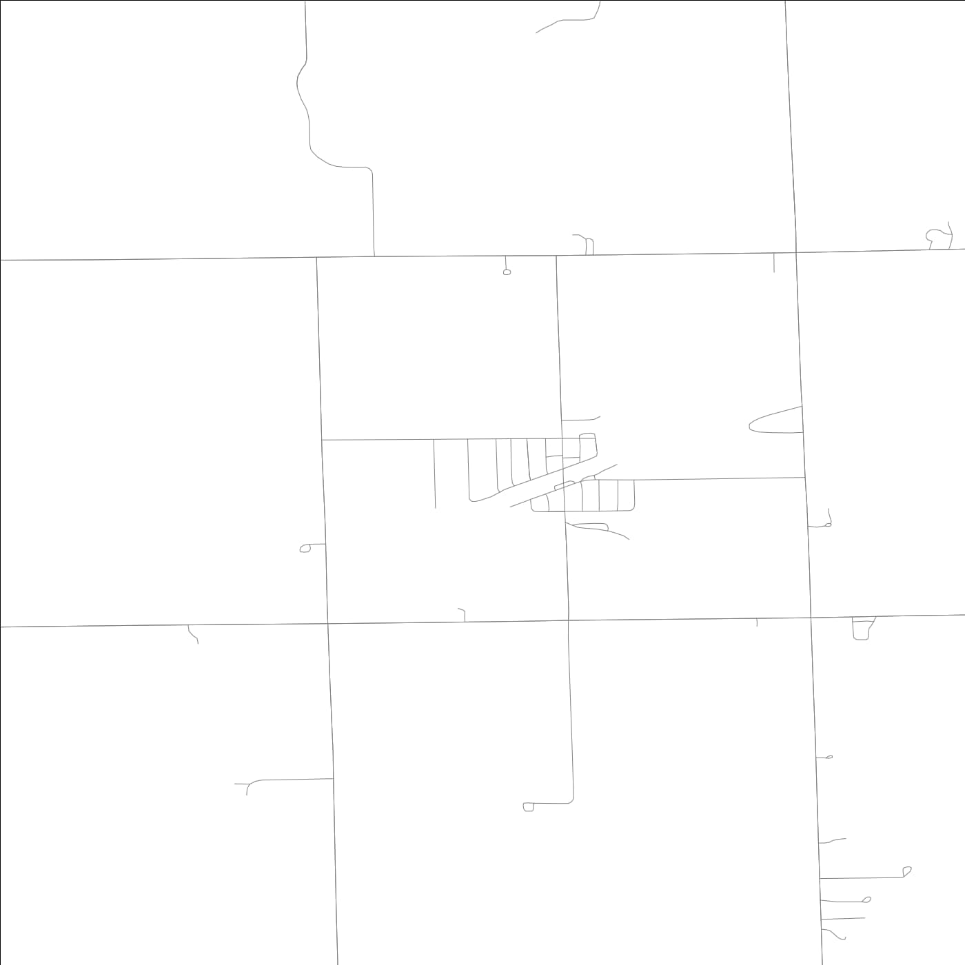 ROAD MAP OF VERONA, ILLINOIS BY MAPBAKES