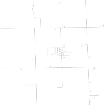 ROAD MAP OF VERONA, ILLINOIS BY MAPBAKES