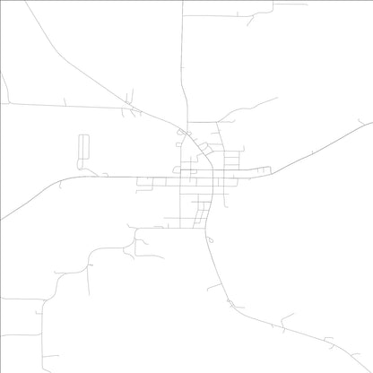 ROAD MAP OF VERSAILLES, ILLINOIS BY MAPBAKES