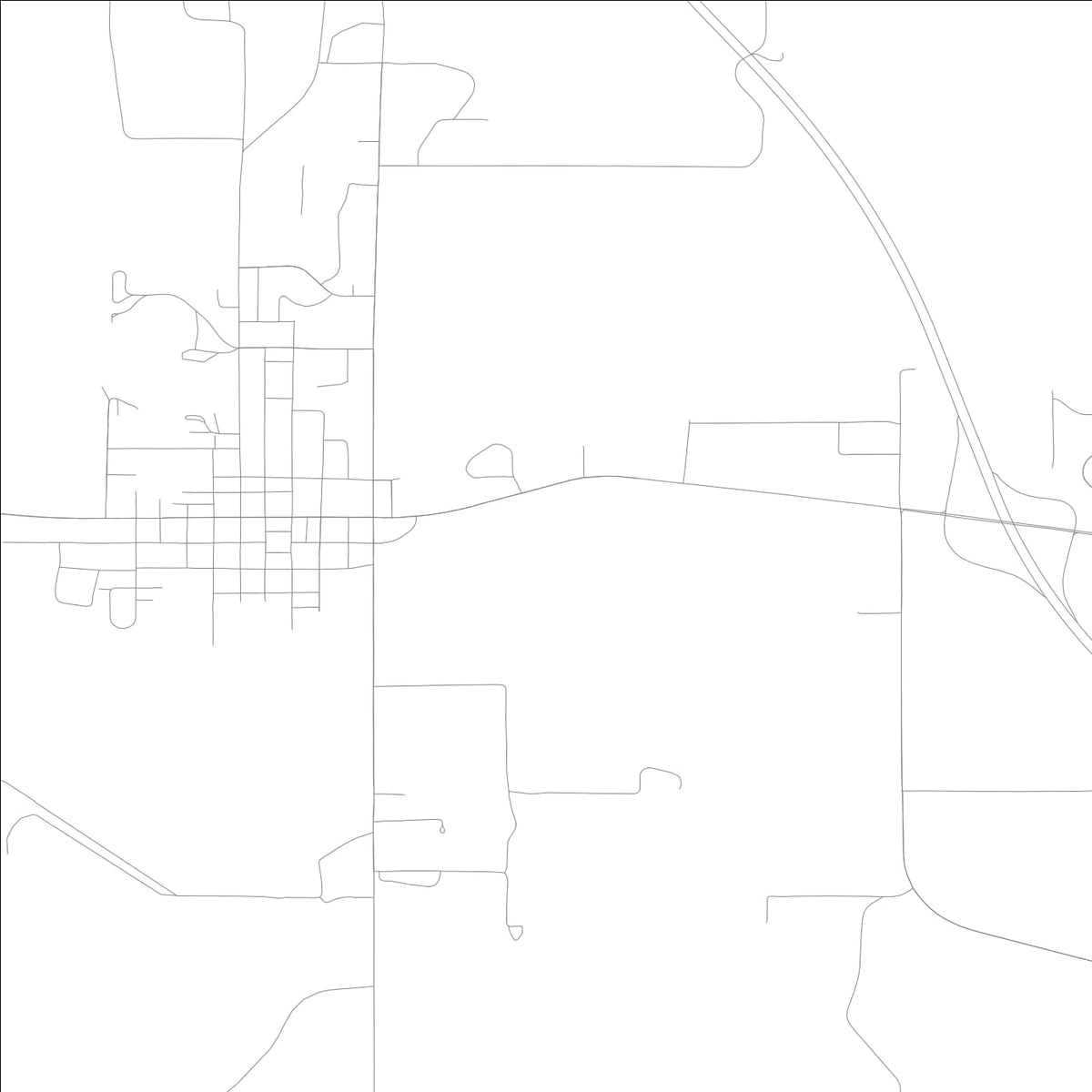 ROAD MAP OF VIENNA, ILLINOIS BY MAPBAKES