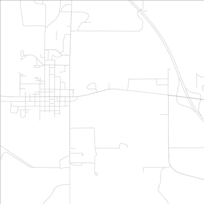 ROAD MAP OF VIENNA, ILLINOIS BY MAPBAKES