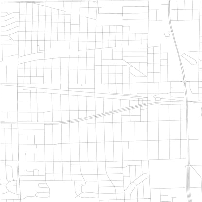 ROAD MAP OF VILLA PARK, ILLINOIS BY MAPBAKES