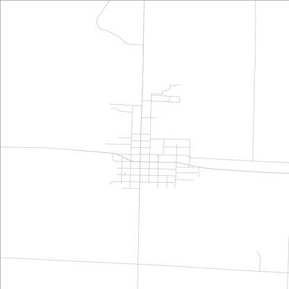 ROAD MAP OF VIOLA, ILLINOIS BY MAPBAKES