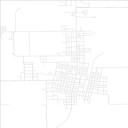 ROAD MAP OF VIRDEN, ILLINOIS BY MAPBAKES