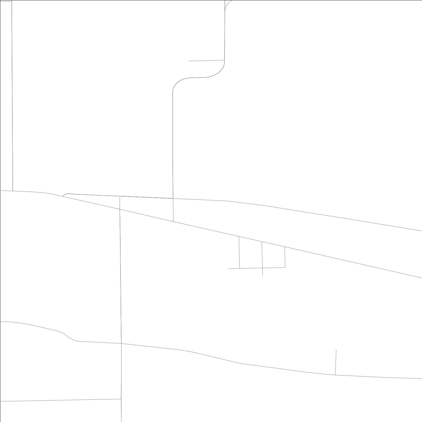 ROAD MAP OF VIRGIL, ILLINOIS BY MAPBAKES