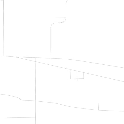 ROAD MAP OF VIRGIL, ILLINOIS BY MAPBAKES