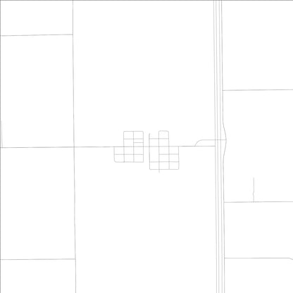 ROAD MAP OF WAGGONER, ILLINOIS BY MAPBAKES
