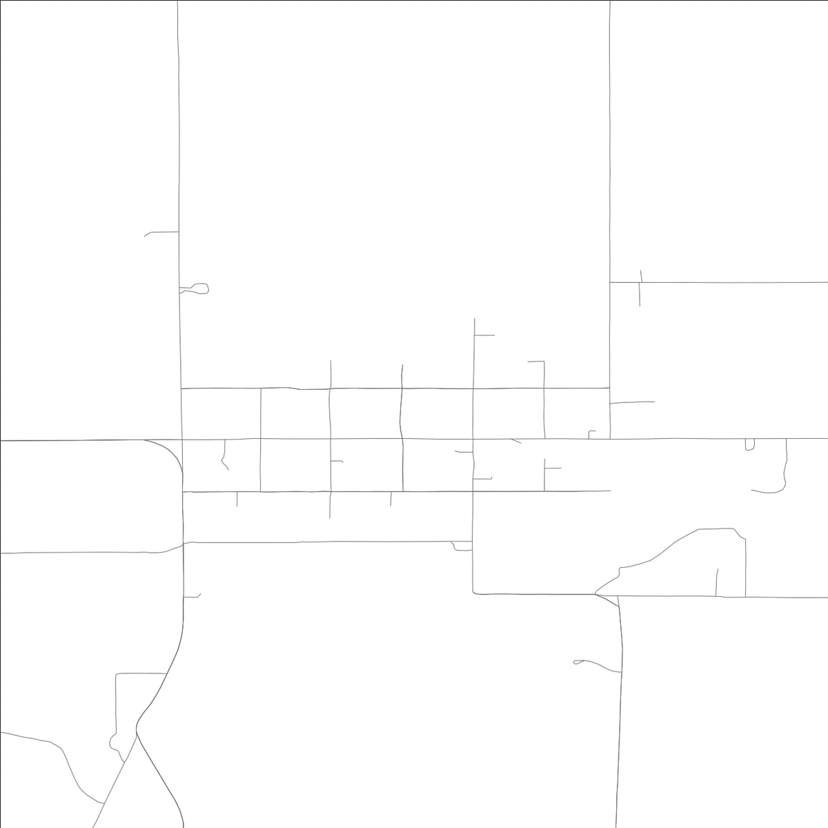 ROAD MAP OF MENAN, IDAHO BY MAPBAKES