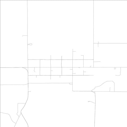 ROAD MAP OF MENAN, IDAHO BY MAPBAKES