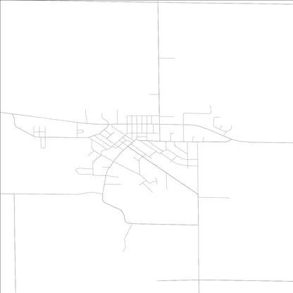 ROAD MAP OF WALNUT, ILLINOIS BY MAPBAKES