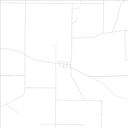 ROAD MAP OF WALNUT HILL, ILLINOIS BY MAPBAKES