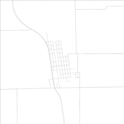 ROAD MAP OF WAPELLA, ILLINOIS BY MAPBAKES