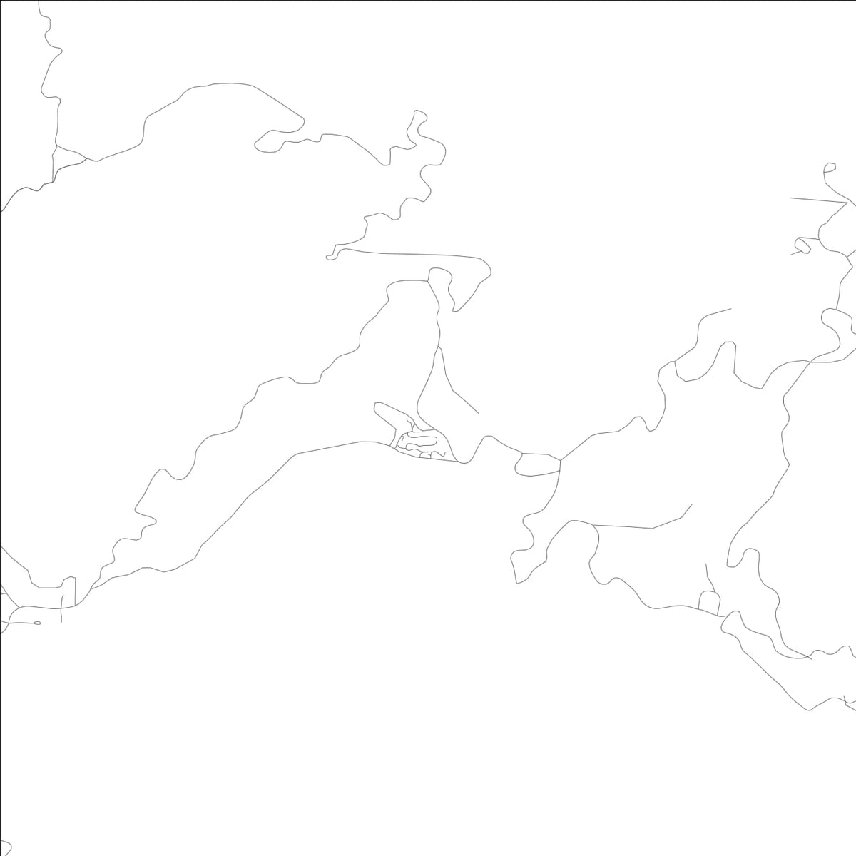 ROAD MAP OF SUGARLOAF SAW MILL, CALIFORNIA BY MAPBAKES