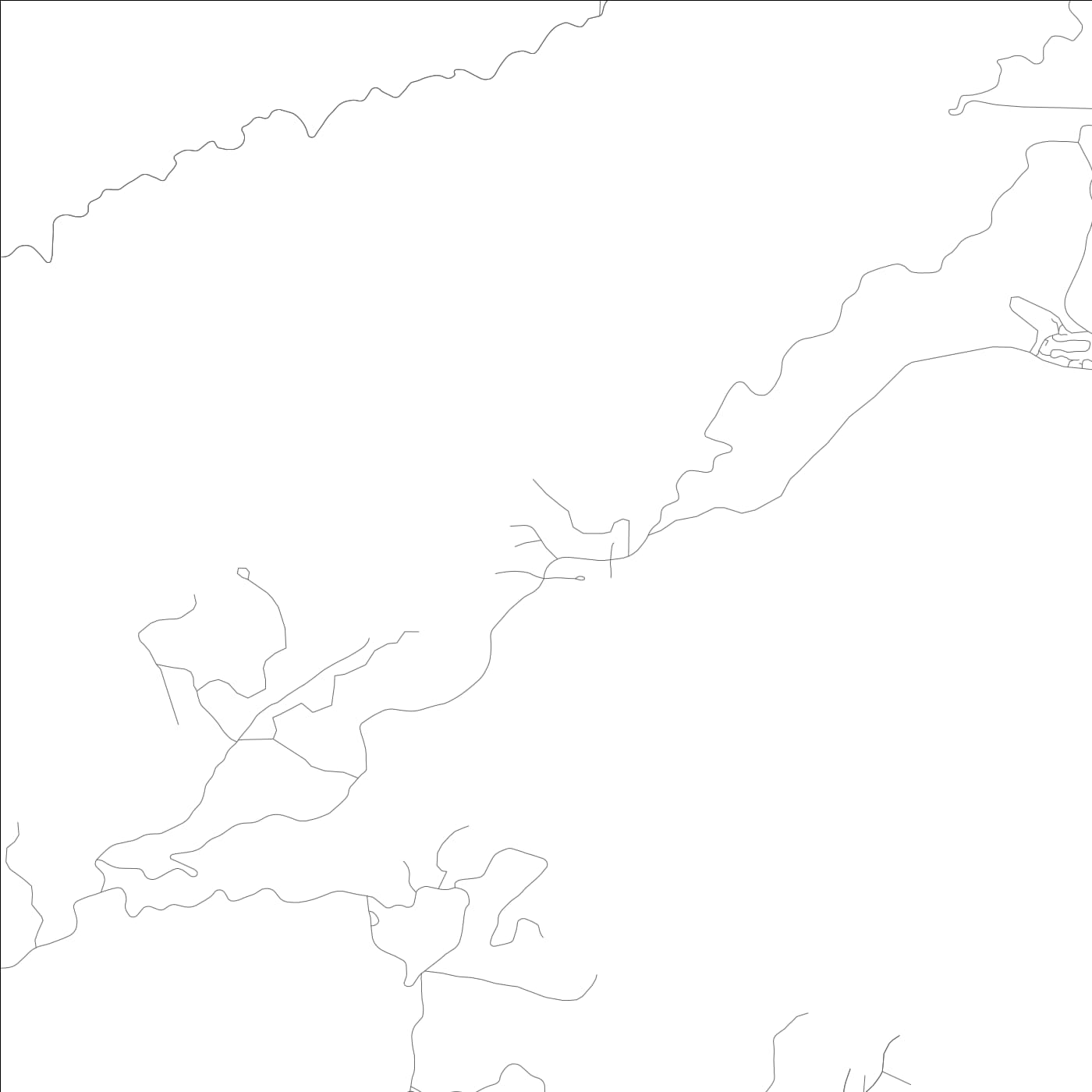 ROAD MAP OF SUGARLOAF VILLAGE, CALIFORNIA BY MAPBAKES