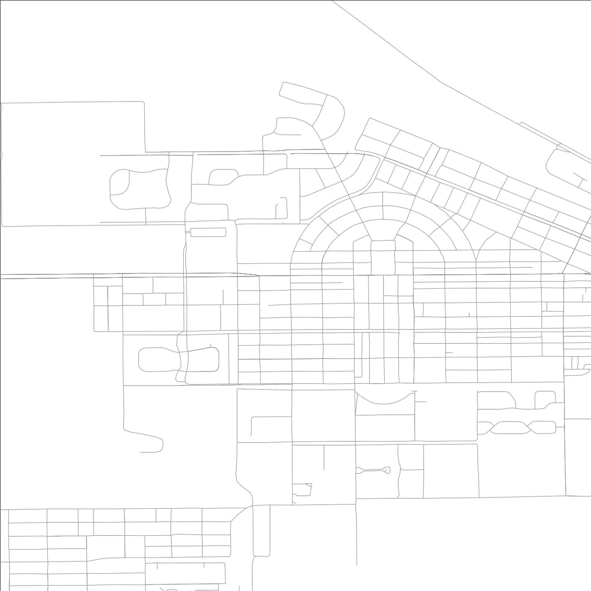 ROAD MAP OF CLEWISTON, FLORIDA BY MAPBAKES