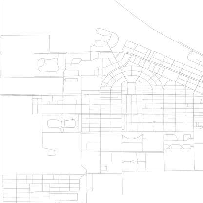 ROAD MAP OF CLEWISTON, FLORIDA BY MAPBAKES
