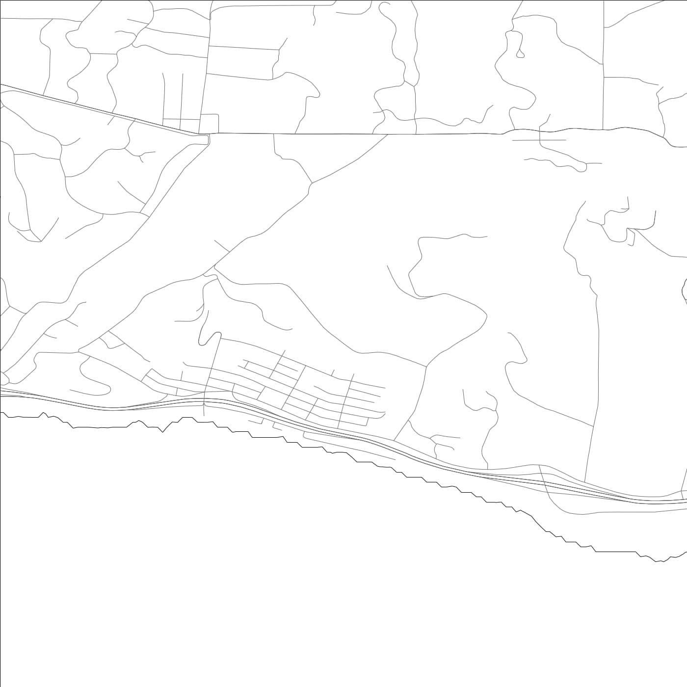 ROAD MAP OF SULTANA, CALIFORNIA BY MAPBAKES