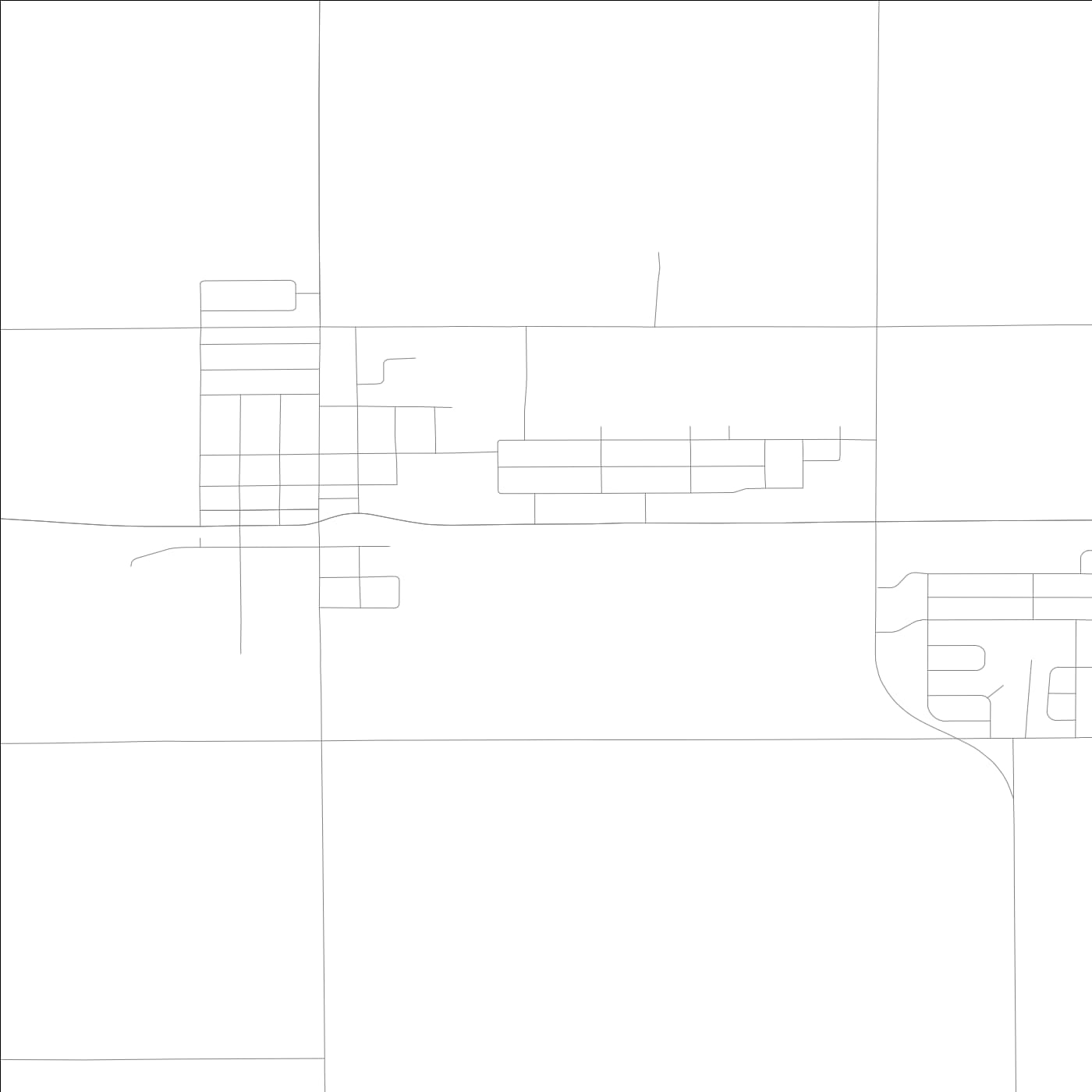 ROAD MAP OF WATERMAN, ILLINOIS BY MAPBAKES