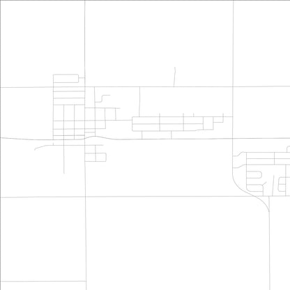 ROAD MAP OF WATERMAN, ILLINOIS BY MAPBAKES
