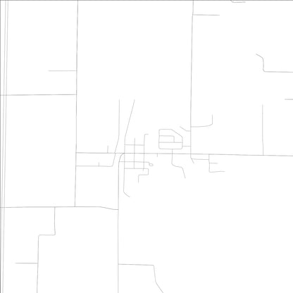 ROAD MAP OF WATSON, ILLINOIS BY MAPBAKES