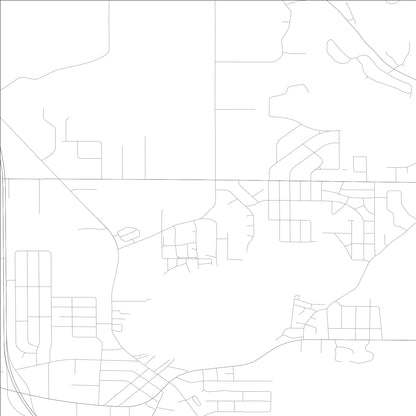 ROAD MAP OF WAUCONDA, ILLINOIS BY MAPBAKES