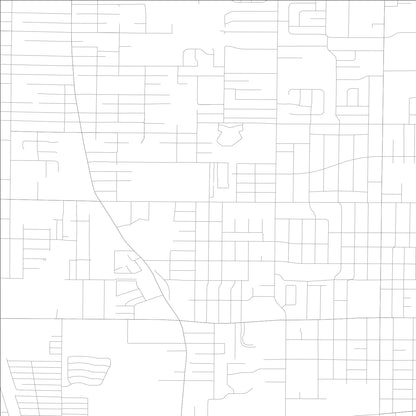 ROAD MAP OF WAUKEGAN, ILLINOIS BY MAPBAKES