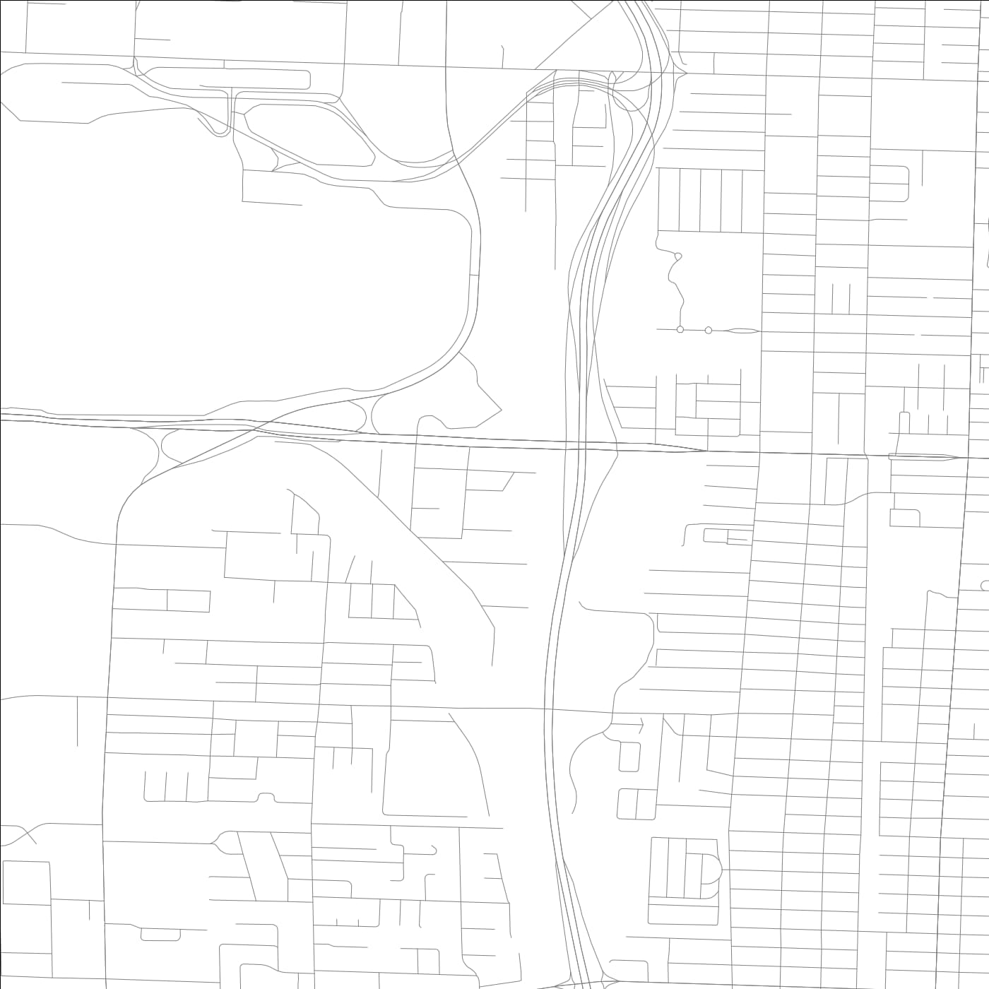 ROAD MAP OF CLOUD LAKE, FLORIDA BY MAPBAKES